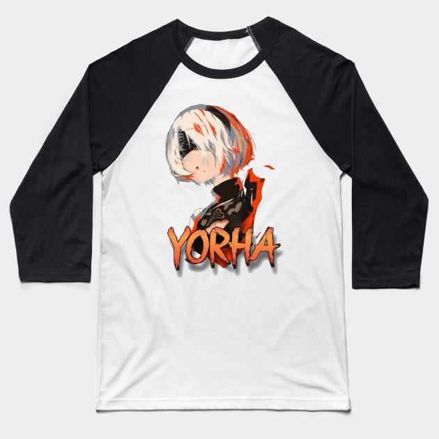 Yorha Baseball T-Shirt by Aezranits